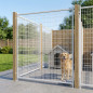 3x10cm Netzseitenwand für 100x185cm Hundezwinger | Umweltfreundlicher Hundezwinger