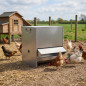 80-Liter-Futterautomat für Geflügel und Vögel mit Schutzblenden, 47 x 38 x 50 cm | Futterautomat mit Anti-Verschwendungs-Funktio