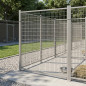 Pannello laterale in rete 3x10 cm per cucce 150x185 cm | Cuccia ecologica per cani