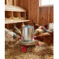 Metal Hopper for chickens with Legs 5 Kg, 33x32 cm