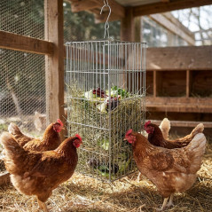 Hanging Forage for Birds 26x26x52 cm