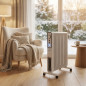 Radiador Orbegozo MICA de 1500 W [3 niveles de calor: 500, 1000 y 1500 W] . Convecção e difusão rápidas de calor.