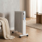 Radiador de Mica 1500W Orbegozo | Estufa de Mica | Radiador Electrico con 3 Potencias de Calor | Seguridad Antivuelco