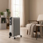 Radiador de Aceite Bajo Consumo 2500W Orbegozo | Radiador Electrico Aceite 11 Elementos | Calefactor Electrico con Termostato