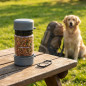 Mangeoire - Abreuvoir de voyage pour chiens et chats 1,5 litres, gris Mangeoire - Abreuvoir de voyage pour chiens et chats 1,5 litres, gris