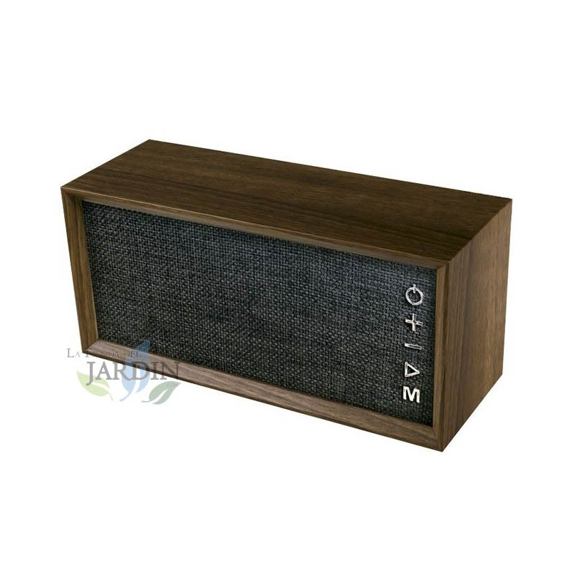 Radio Bluetooth Rétro Portable, Enceinte Radio FM avec Haut-Parlur, noir