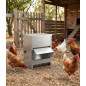 Trichter-Hühnerfutterautomat für den Außenbereich mit Visier, 12 kg, 24 x 20 x 50 cm Trichter-Hühnerfutterautomat für den Außenbereich mit Visier, 12 kg, 24 x 20 x 50 cm