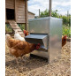 Trichter-Hühnerfutterautomat für den Außenbereich mit Visier, 12 kg, 24 x 20 x 50 cm Trichter-Hühnerfutterautomat für den Außenbereich mit Visier, 12 kg, 24 x 20 x 50 cm