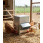 Outdoor hopper chicken feeder with Visor 6 kg, 24x20x30 cm