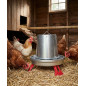 Metal Hopper for chickens with Legs 20 Kg, 40x53 cm