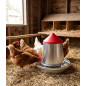 Metal Hopper for chickens 5 Kg without Legs, 33x25 cm