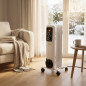 Radiador de Aceite Bajo Consumo 2500W Orbegozo | Radiador Electrico Aceite 11 Elementos | Calefactor Electrico con Termostato