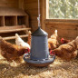 Chicken hopper feeder for hanging 4 kg, 30x30 cm