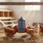 Mangeoire à poulet suspendue 4 Kg, 30x30 cm