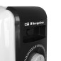 Ölradiator mit 7 Heizelementen mit hoher thermischer Trägheit. Maximale Leistung von 1500 W. 3 Heizstufen: 600 W - 900 W - 1500