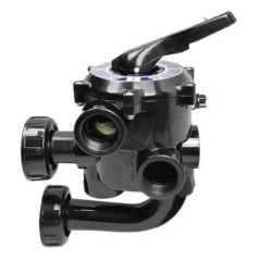 2" 6-Way Selector Valve | Manual Valve for Pool Filter | Reduced Pressure Loss