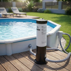 Filtro a cartuccia cilindrica AstralPool da 10.000 l/h | Filtro per piscine fuori terra fino a 40 m³ | Sistema di filtrazione pe