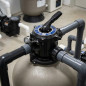 2" 6-Wege-Umschaltventil | Manuelles Ventil für Poolfilter | Reduzierter Druckverlust