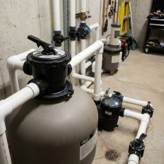 3" 6-Wege-Umschaltventil | Manuelles Ventil für Poolfilter | Filtration, Ablassen, Rückspülen, Umwälzen, Spülen