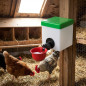 Bebedero 1 litro | Gallinas | Aves de corral | Granja | Animales | Medidas 18x9x19 cm resistente y práctico