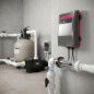Chlorinateur par électrolyse au sel + Contrôleur de pH + Pompe de Dosage, piscines jusqu'à 80 m3