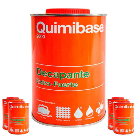Lot de 12 décapants liquides extra-forts de 500 ml | Dissolvant pour peinture et vernis | Décapant professionnel