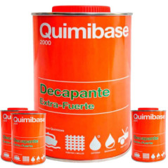Lot de 4 décapants liquides extra-puissants de 5 L | Décapant pour peinture et vernis | Décapant professionnel