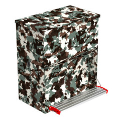 Mangeoire à trémie SAFE-FEED pour canards 40 kg 67 L | Trémie pour volailles | Jusqu'à 35 canards