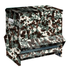 Mangeoire à perdrix camouflée pour l'extérieur 50 x 44 x 36 cm | Mangeoire à oiseaux extérieure | Robuste et durable | Zéro déch