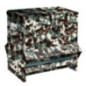 Mangeoire à perdrix camouflée pour l'extérieur 50 x 44 x 36 cm | Mangeoire à oiseaux extérieure | Robuste et durable | Zéro déch
