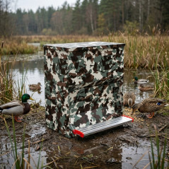 SAFE-FEED Duck Hopper Feeder 40 Kg 67 L | Poultry Hopper | Up to 35 Ducks