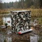 SAFE-FEED Enten-Futterautomat 40 kg 67 l | Geflügel-Futterautomat | Bis zu 35 Enten