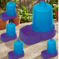 Drinking Fountain Bottle for Dogs Cats Animals Made of plastic 8 liters, 25x34 h. cm (Pack 5)