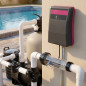 Clorador salino | 12 gr Cl/h | Hasta 50 m3 | Piscinas | Desinfección automática eficiente y segura Clorador salino | 12 gr Cl/h | Hasta 50 m3 | Piscinas | Desinfección automática eficiente y segura