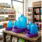 Lot de 5 Abreuvoir Bouteille Chiens Chats Animaux en plastique 8 litres, 25x34 cm