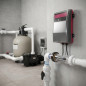 Chlorinateur par électrolyse au sel + Contrôleur de pH + Pompe de Dosage, piscines jusqu'à 160 m3