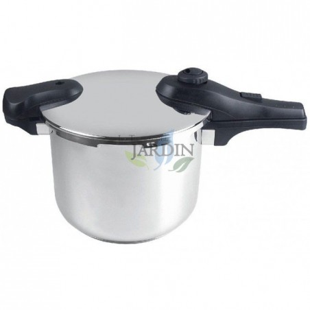 Olla a Presion 6 Litros Acero Inoxidable Thulos | Olla Express Tradicional | Olla Cocina | Olla Express Rapida