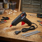 Pistolet à colle chaude 60 W avec 2 bâtons | Pistolet à colle thermofusible électrique pour réparations Pistolet à colle chaude 60 W avec 2 bâtons | Pistolet à colle thermofusible électrique pour réparations