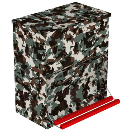 Comedero Tolva Aves SAFE-FEED 40 Kg 67 L | Tolva de Camuflaje para Aves | Hasta 35 Aves