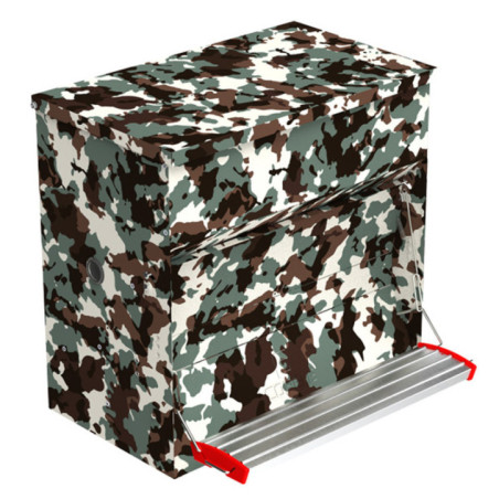 SAFE-FEED Duck Hopper Feeder 30 Kg 50 L | Poultry Hopper | Up to 30 Ducks