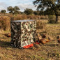 Comedero Tolva Aves SAFE-FEED 40 Kg 67 L | Tolva de Camuflaje para Aves | Hasta 35 Aves