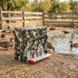 SAFE-FEED Enten-Futterautomat 30 kg 50 l | Geflügel-Futterautomat | Bis zu 30 Enten