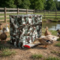 Alimentador de Patos SAFE-FEED 30 Kg 50 L | Alimentador para Aves | Capacidade para até 30 Patos