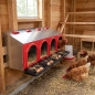 Indoor Nest for Chickens 4 departments 104x47x48 cm | Poultry Nest for Chickens