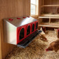 Nid d'intérieur pour poules, 4 compartiments, 104 x 47 x 48 cm | Nid pour volailles