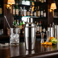 Shaker per cocktail con tappo inox da 0,75 L.