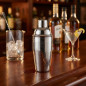 Coctelera con tapón inoxidable 0,5 L | Fabricada en acero inoxidable | Resistente a la corrosión y apta para lavavajillas