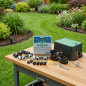 Hunter 24V 2-Zone Automatic Irrigation Kit for 20mm Pipe | Includes Programmer, Solenoid Valves and Accessories Hunter 24V 2-Zone Automatic Irrigation Kit for 20mm Pipe | Includes Programmer, Solenoid Valves and Accessories