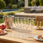 Calici da champagne in cristallo | Confezione da 6 | Design elegante e resistente | Ideali per feste ed eventi