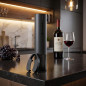 Tire-bouchon électrique avec USB Black Luxe en acier inoxydable